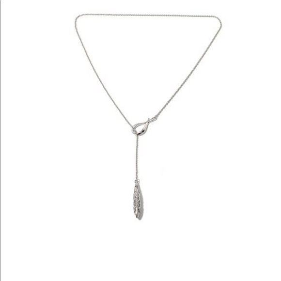sevilla Jewelry - Sevilla Y-drop 20inches silver necklace